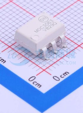 MOC3063SR2VM SMD-6P 可控硅输出光耦 ON(安森美)原装正品 电子元