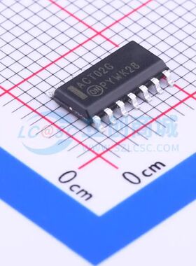 MC74ACT02DR2G SOIC-14 逻辑门 ON(安森美)原装正品 电子元件配单