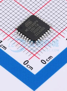 ATMEGA168PV-10AU TQFP-32(7x7) 单片机(MCU/MPU/SOC) 全新原装