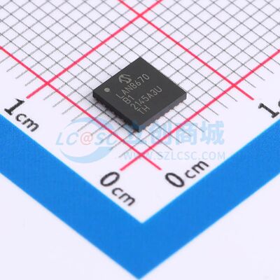 LAN8670B1-E/LMX VQFN-32(5x5) 以太网收发器 MICROCHIP(美国微芯