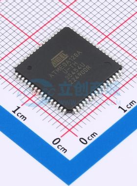 ATMEGA128A-AUR TQFP-64(14x14) 单片机(MCU/MPU/SOC) 全新原装