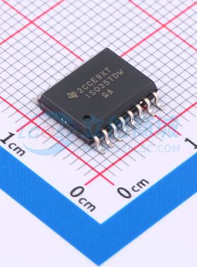 ISO35TDW SOIC-16-300mil 隔离式RS485/422收发器 TI全新正品原装