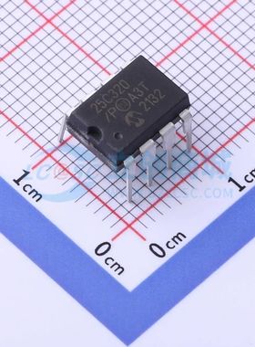 25C320/P PDIP-8 EEPROM 全新原装 电子元器件配单