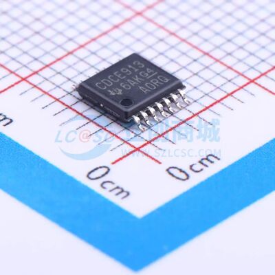 CDCE913PWR TSSOP-14 时钟发生器/频率合成器/PLL TI全新正品原装