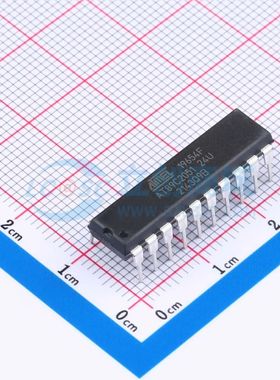 AT89C2051-24PU DIP-20 单片机(MCU/MPU/SOC) 全新原装 电子元器