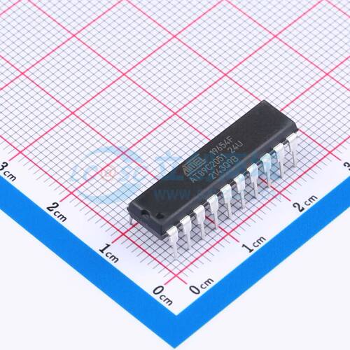 AT89C2051-24PU DIP-20 单片机(MCU/MPU/SOC) 全新原装 电子元器