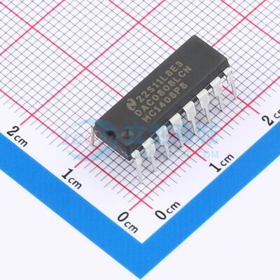 DAC0808LCN/NOPB PDIP-16 数模转换芯片DAC TI全新正品原装 电子