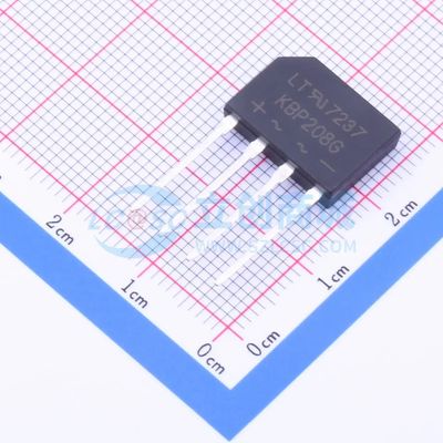 S-KBP208G-TU-LT KBP 整流桥 DIODES(美台)原装正品 电子元件配单