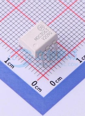 MOC3063VM DIP-6 可控硅输出光耦 ON(安森美)原装正品 电子元件配