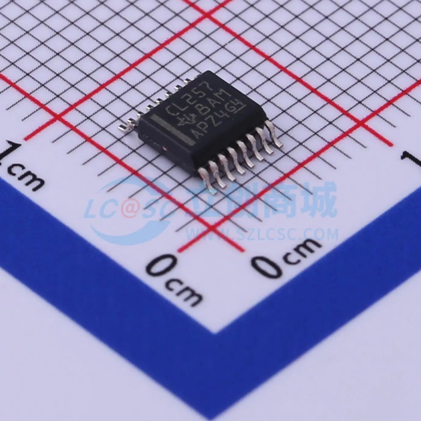 SN74CBTLV3257DBQR SSOP-16-4.4mm 信号开关/编解码器/多路复用器