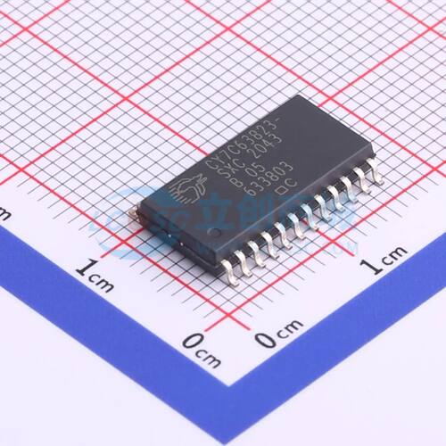 CY7C63823-SXC SOIC-24-300mil 单片机(MCU/MPU/SOC) 全新原装 电