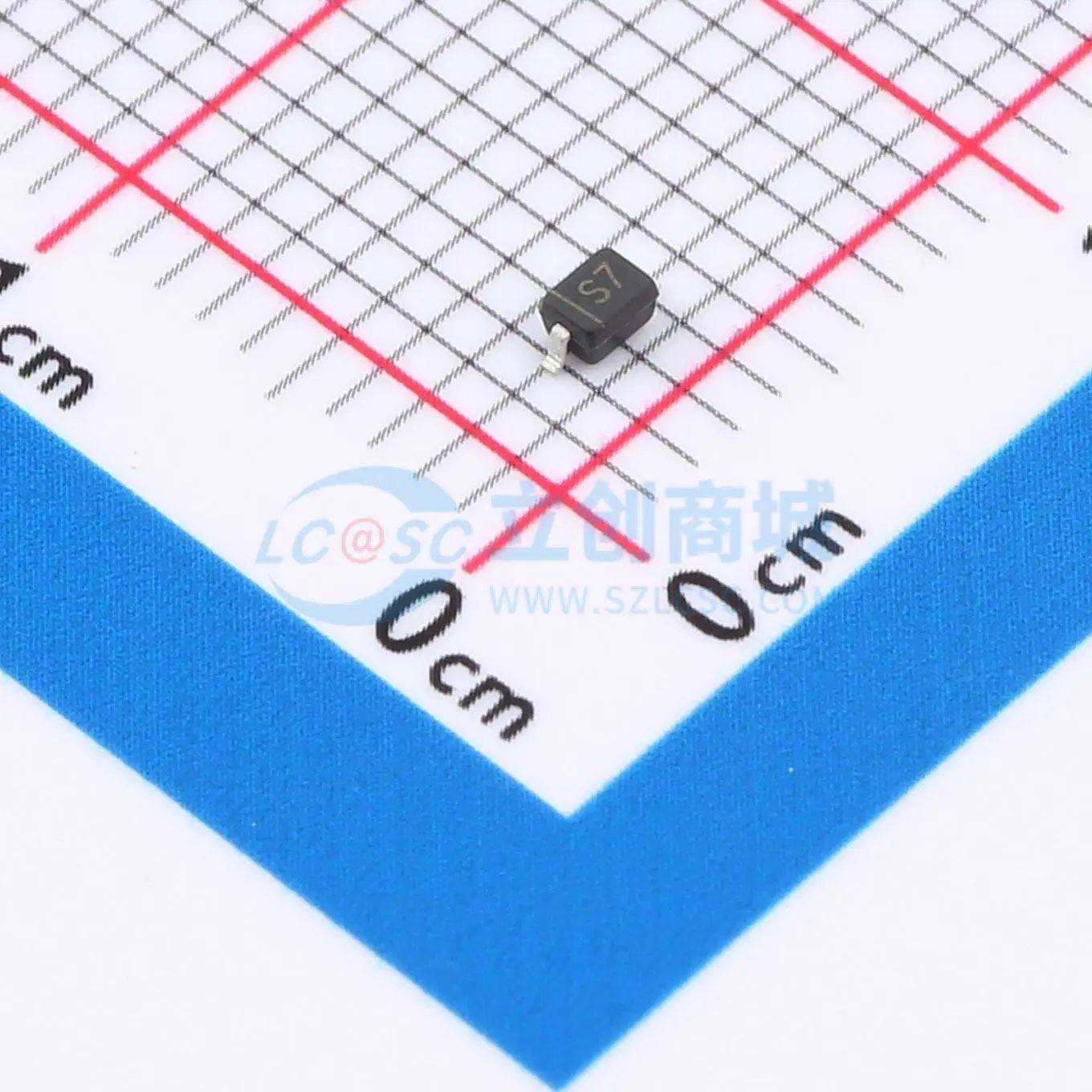 BAT42WS-7-F SOD-323 肖特基二极管 DIODES(美台)原装正品 电子元