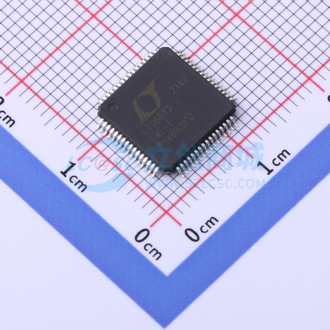 LTC6813HLWE-1#3ZZTRPBF LQFP-64(10x10) 电池管理 原装正品 电子图片