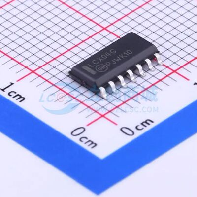MC74LCX04DR2G SOIC-14 反相器 ON(安森美)原装正品 电子元件配单