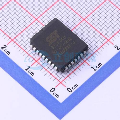 SST39SF040-55-4C-NHE PLCC-32(11.4x14) NOR FLASH MICROCHIP(美