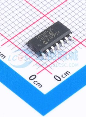PIC16F616-E/SL SOIC-14 单片机(MCU/MPU/SOC) 全新原装 电子元器