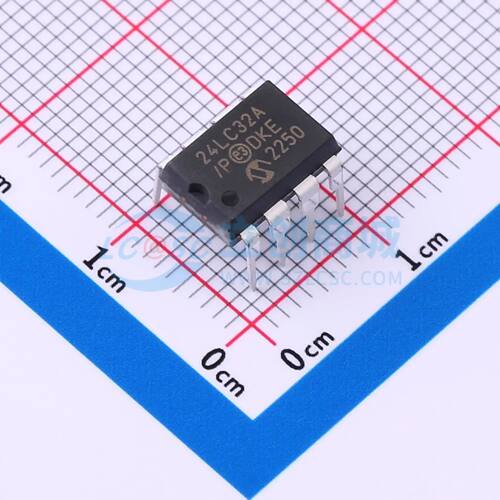 24LC32A/P PDIP-8 EEPROM 全新原装 电子元器件配单