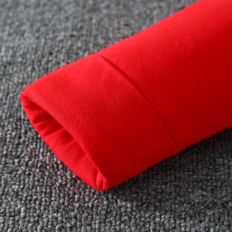 NEWBORN HALF-BACK CLOTHESPINS COTTON TOPS BABY FULL MOON RED WARM MONK CLOTHES BABY TOPS PADDED JACKET AUTUMN AND WINTER