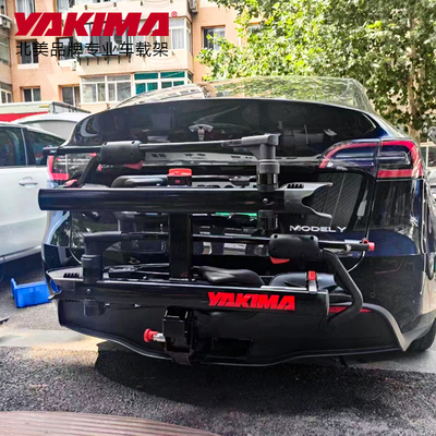 特斯拉3/Y/X 专用车载自行车架悬挂车尾架YAKIMA托举式拖车式架