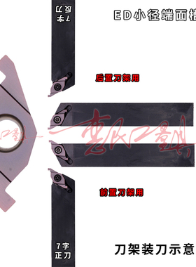 ED槽刀片/FC1604R100/R150/R180/FC1604R200/R250/R300端面槽刀杆