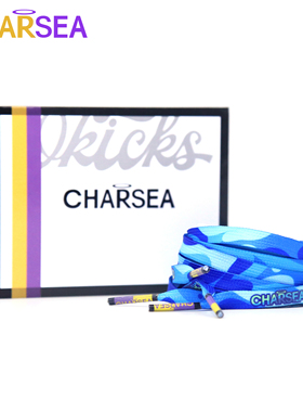 CHARSEA高贵灵魂20FW适配AJ1AF原装球鞋迷彩海军蓝时尚潮流鞋带扁