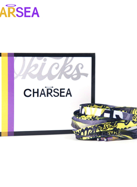 CHARSEA高贵灵魂 20FW 适配AJ1AF1原装闪电碎片鞋带扁 LH0220-009