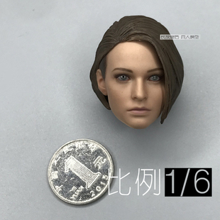 1/6 兵人 SWTOYS FS033 生化危机 女警 吉尔 头雕 现货