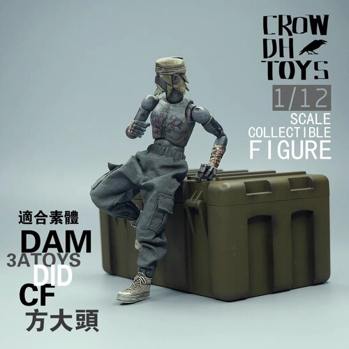 1/12兵人6寸工装裤
