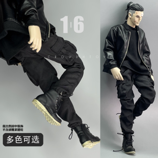 1/6 兵人 CROWDHTOYS 潮流 工装裤 机能