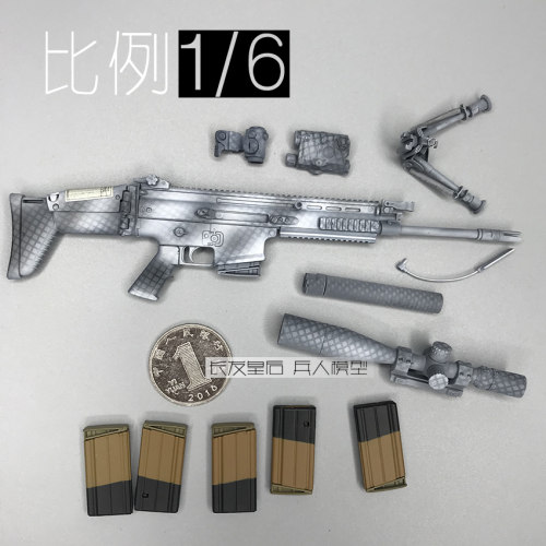 1/6 兵人  SS109 雪地海豹  NSW精确射手 MK17
