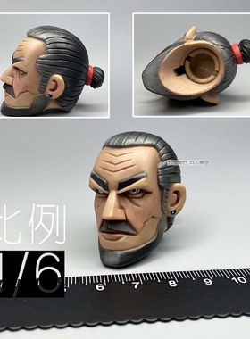 1/6 兵人 12寸  Devil Toys  BOD第二弹九龙战道 暴走神父 头雕