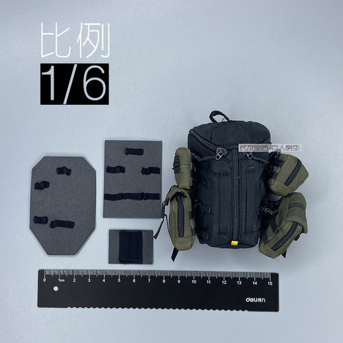 1/6兵人DAM克雷克背包+武器