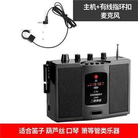 圣韵口琴音箱笛子专无线麦克风口琴扩音器丝演奏乐器话筒【10月1