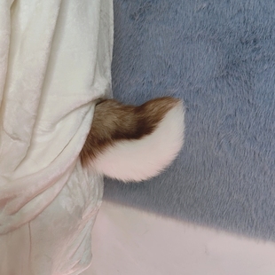 原神卡齐娜鼠兔尾巴三档变频遥控电池款高续航电动兽尾送透明腰带