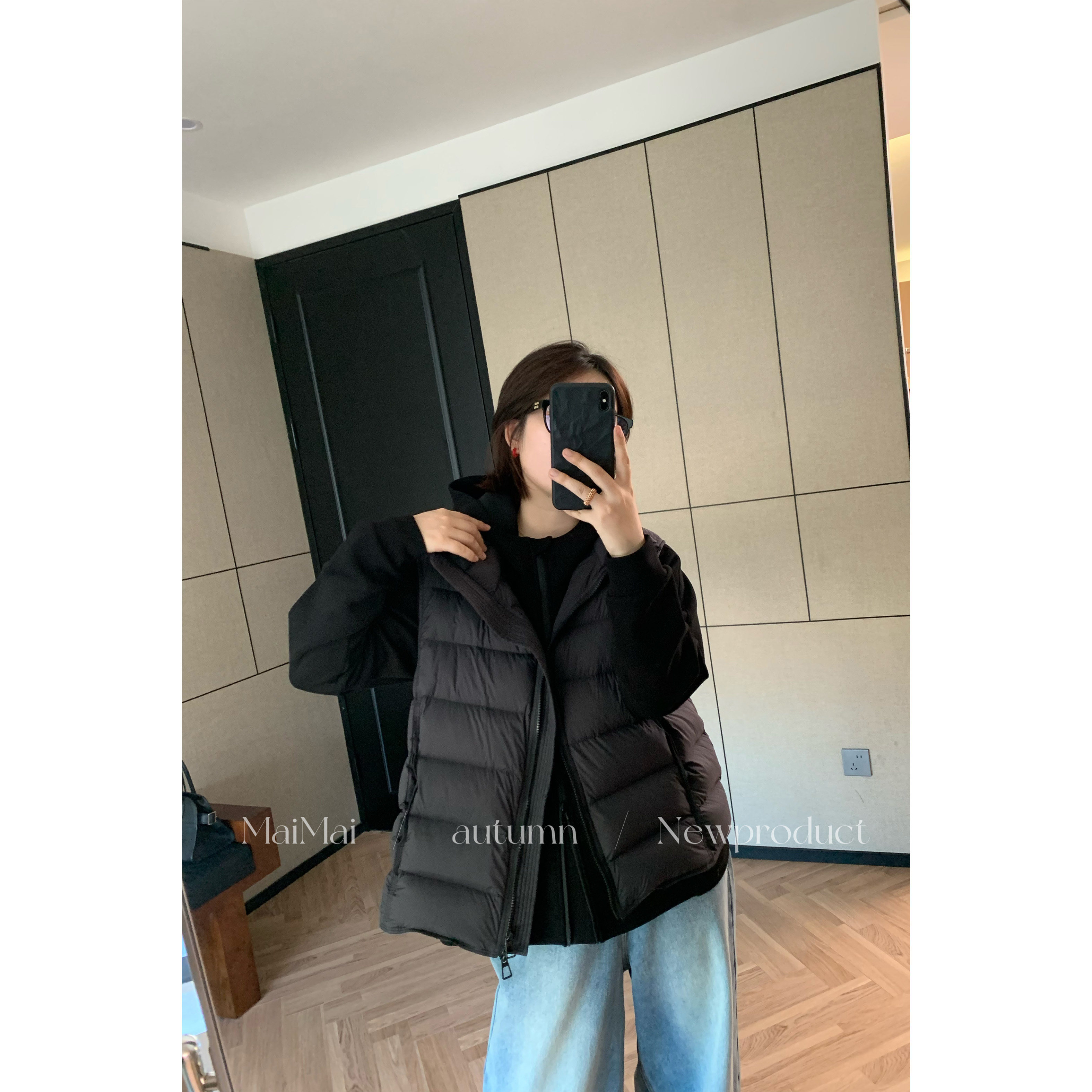 【郑买买】曼城旧事 新款微奢休闲简约气质黑色万能百搭外套女