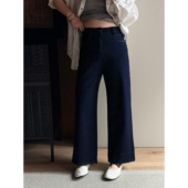 新款 春季 时尚 休闲直筒显瘦独特超好看 女 郑买买 牛仔裤 花标牛仔