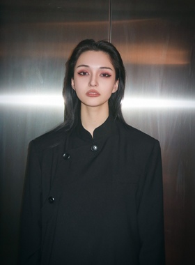 SINGLEN 25AW Made in China｜传教士国风藏元素新中山装西服外套