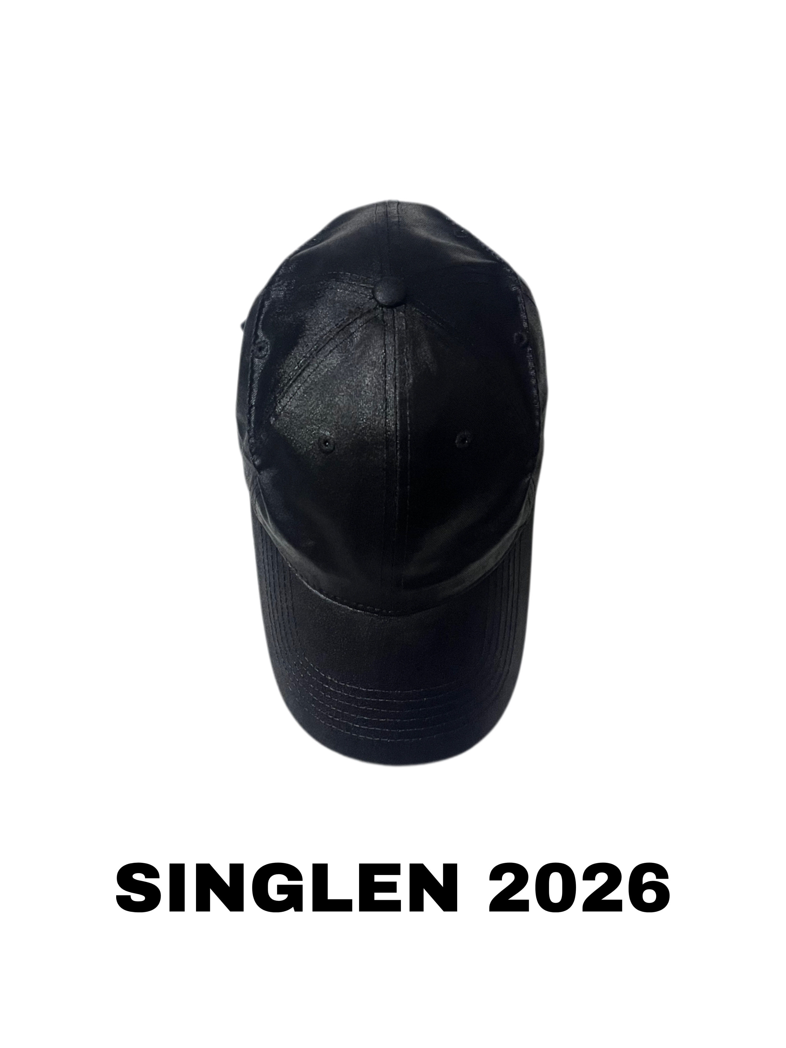 SINGLEN 2026 Made in China新型涂层/手工缝制菱角基础款鸭舌帽