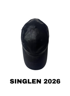 SINGLEN 2026 Made in China新型涂层/手工缝制菱角基础款鸭舌帽