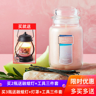 Candle扬基蜡烛进口家用香氛精油无烟香薰蜡烛浪漫礼物 Yankee