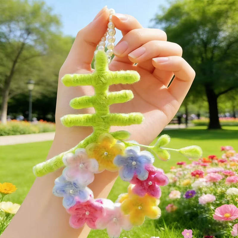 创意扭扭棒春字挂件diy材料包手工自制送闺蜜朋友毕业季生日礼物