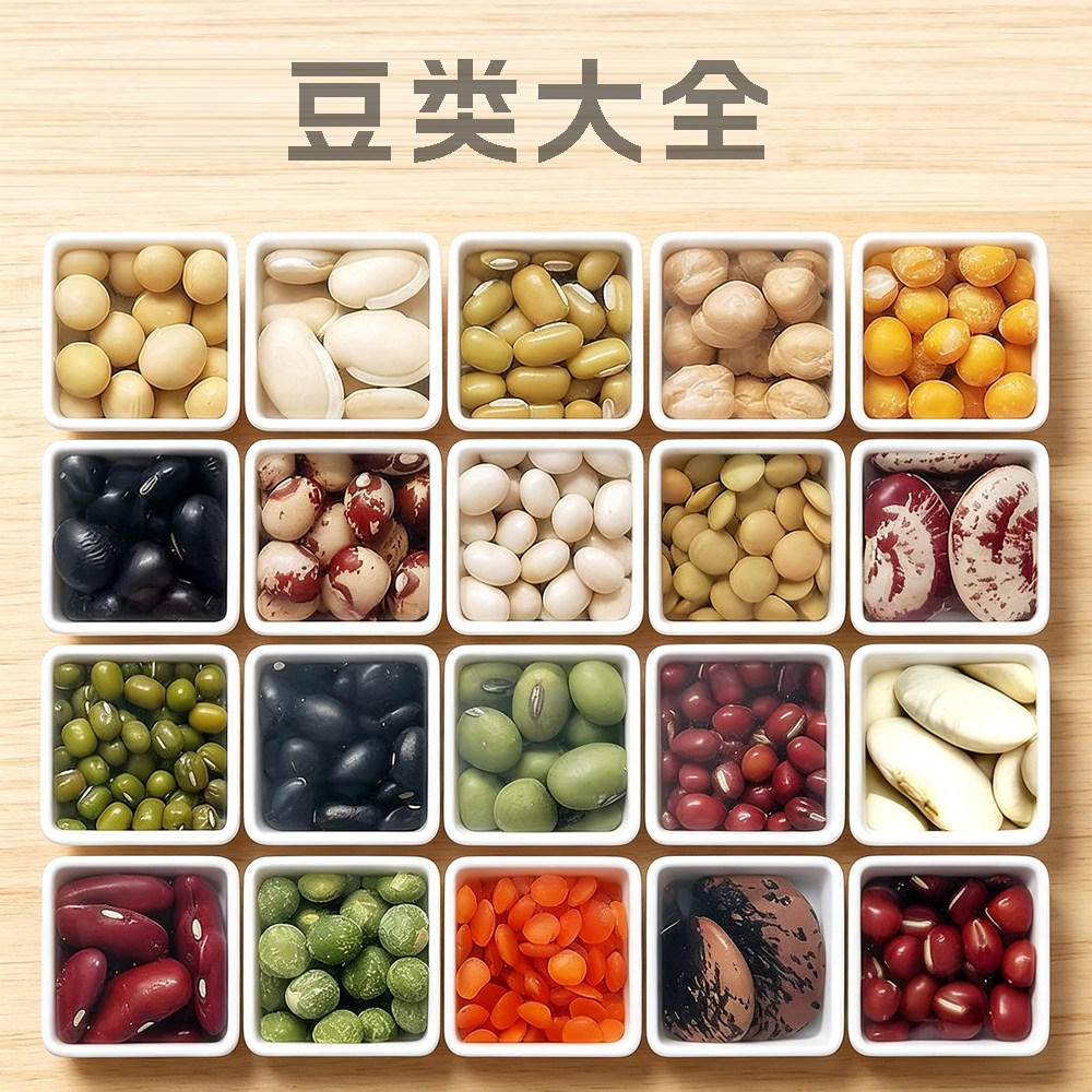 23种豆类自选独立包装杂粮杂豆粗粮黑白花红芸豆菜扁豆鹰嘴豆腰豆
