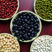 五色豆5色食用杂豆风水黄豆绿豆黑豆白扁豆红豆健康五谷杂粮组合