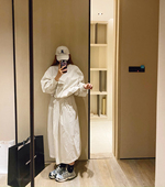 山系户外休闲秋季 新款 韩版 KOGIRL 宽松廓形圆领卫衣半身裙套装 女