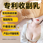 摩珏文胸小胸胸罩聚拢产后调整型内衣女提拉上托防下垂提胸收副乳