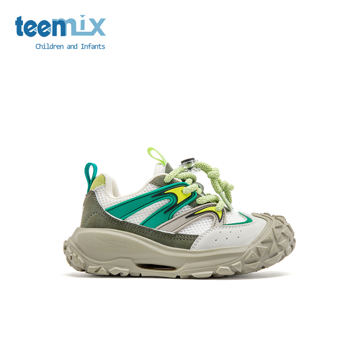 teenmix童鞋儿童运动鞋女童鞋男童软底跑步鞋2025春秋新款老爹鞋