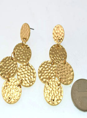 欧美外贸原单流行饰品  质感 耳环耳坠女 18424