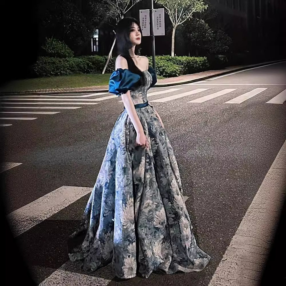 高端晚礼服女高级感生日宴会气质公主裙毕业典礼成人礼连衣裙艺考