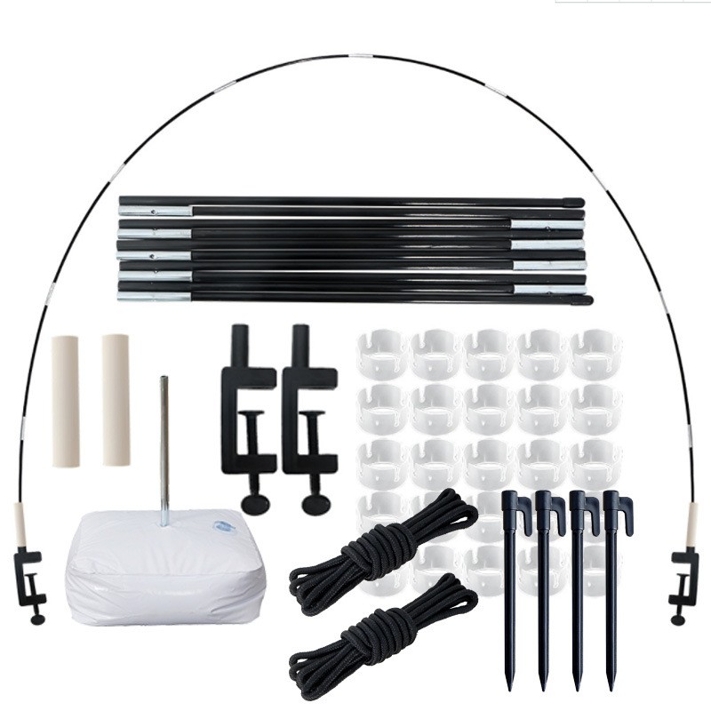 生日装饰小拱门套装 桌上拱门 可拆卸便携桌子气球展示架支撑架