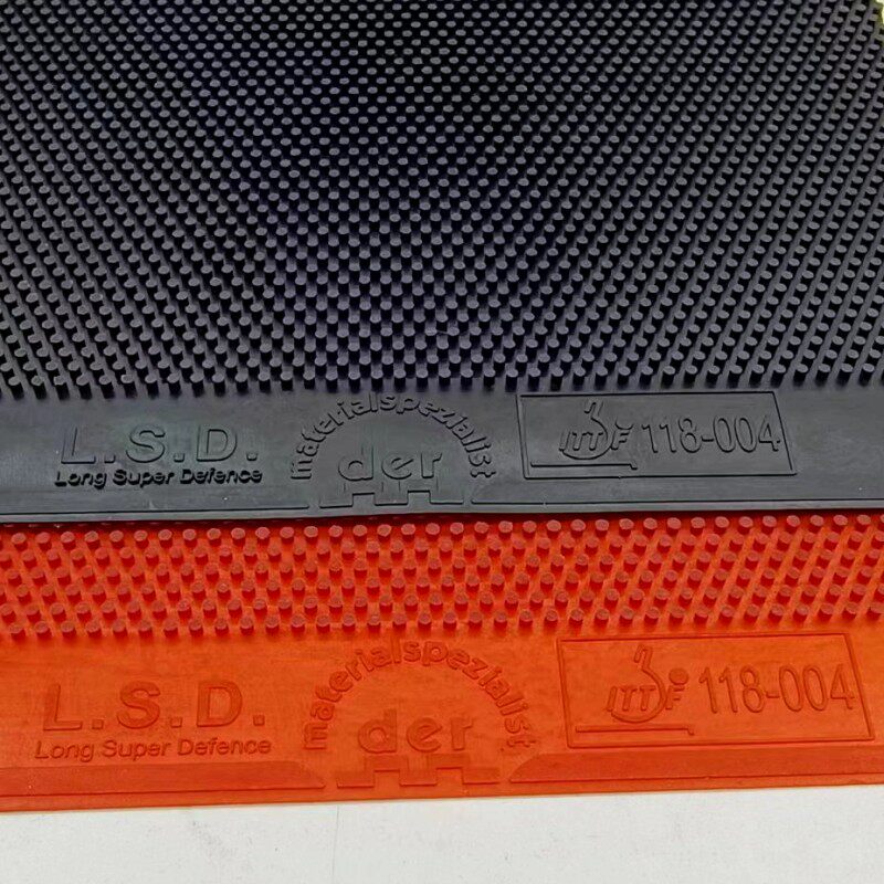 进口小颗粒der全整体固化乒乓球长胶单胶皮片下沉零摩擦防弧怪异